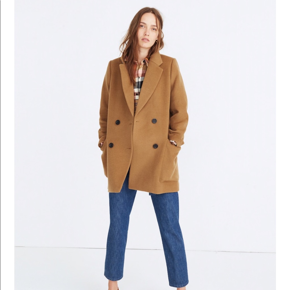Madewell Hollis Double-Breasted Coat